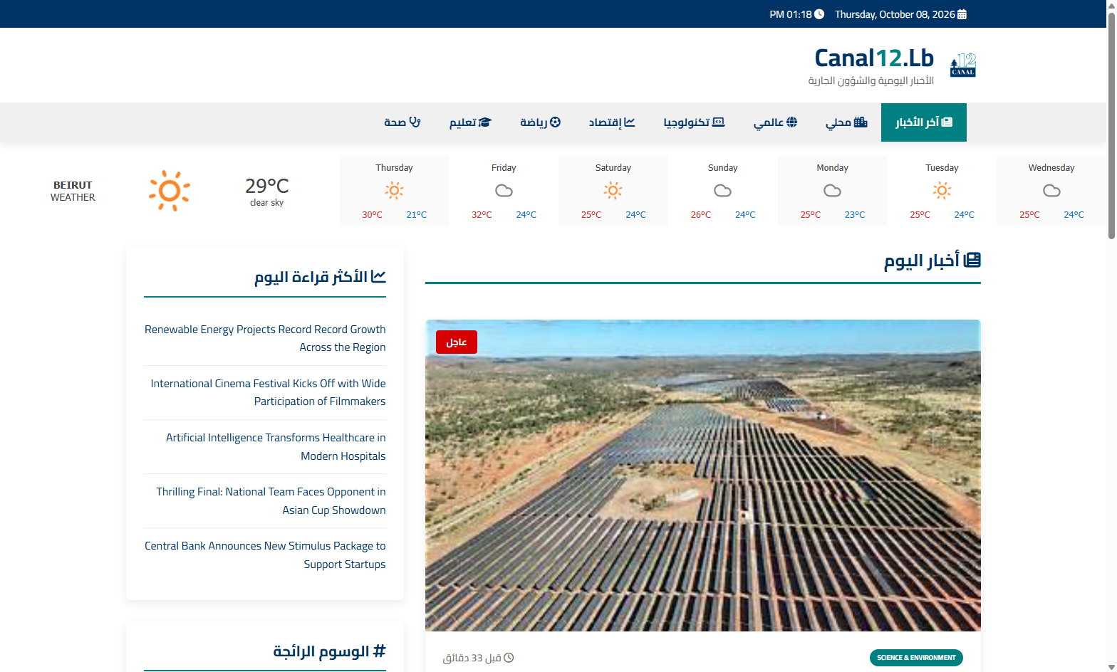 News Publishing Website